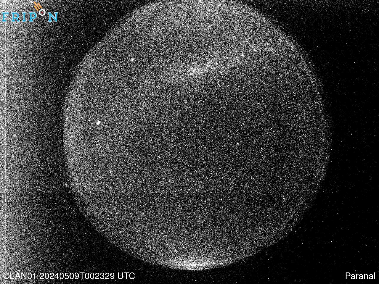 Full size image detection Cerro Paranal - ESO (CLAN01) Universal Time