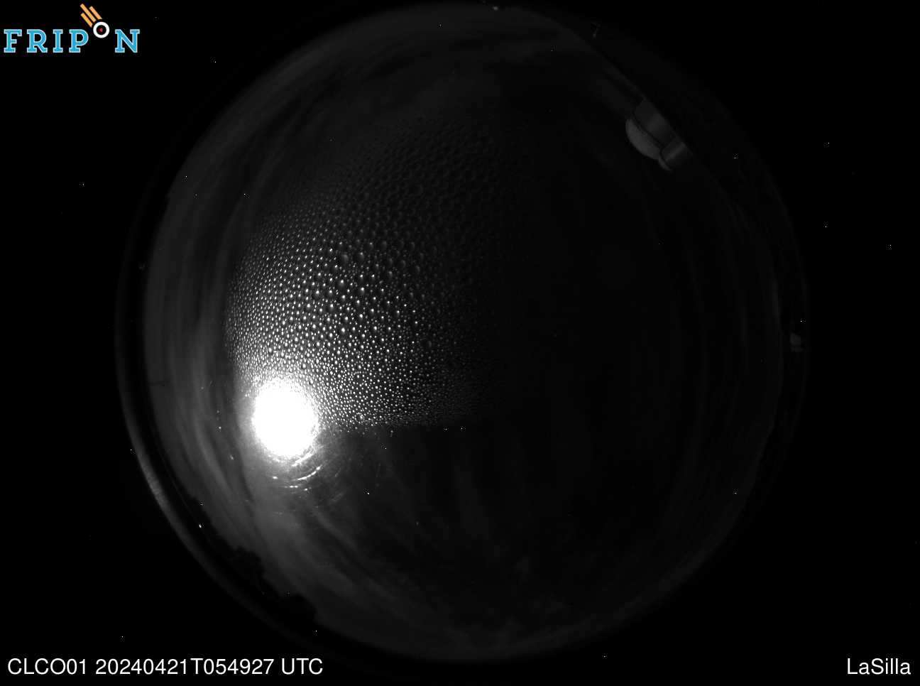 Full size image detection La Silla - ESO (CLCO01) Universal Time