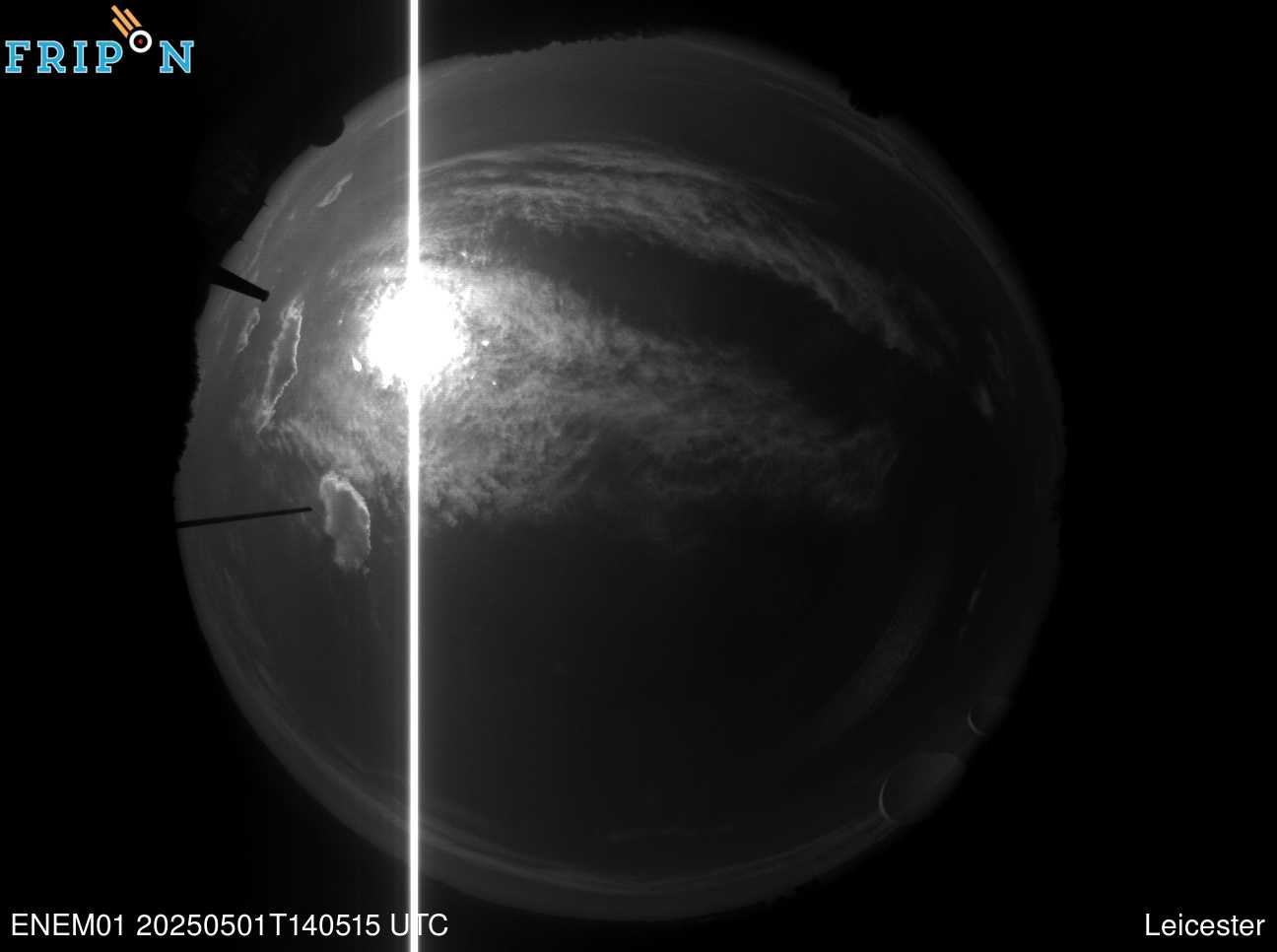 Full size image detection Leicester Space Park (ENEM01) Universal Time