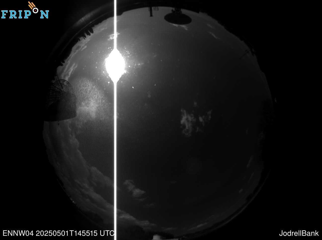 Full size image detection Jodrell Bank (ENNW04) Universal Time