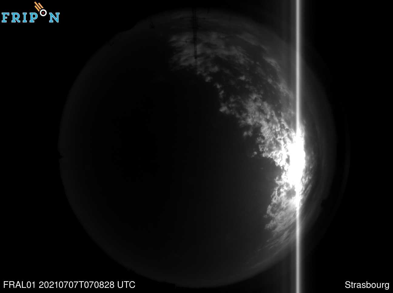 Full size image detection Strasbourg (FRAL01) Universal Time