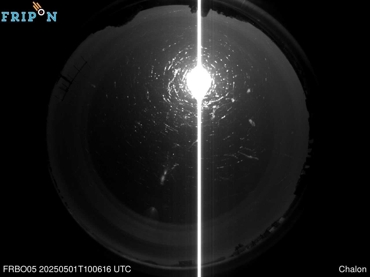 Full size image detection Chalon-sur-SaÃ´ne (FRBO05) Universal Time