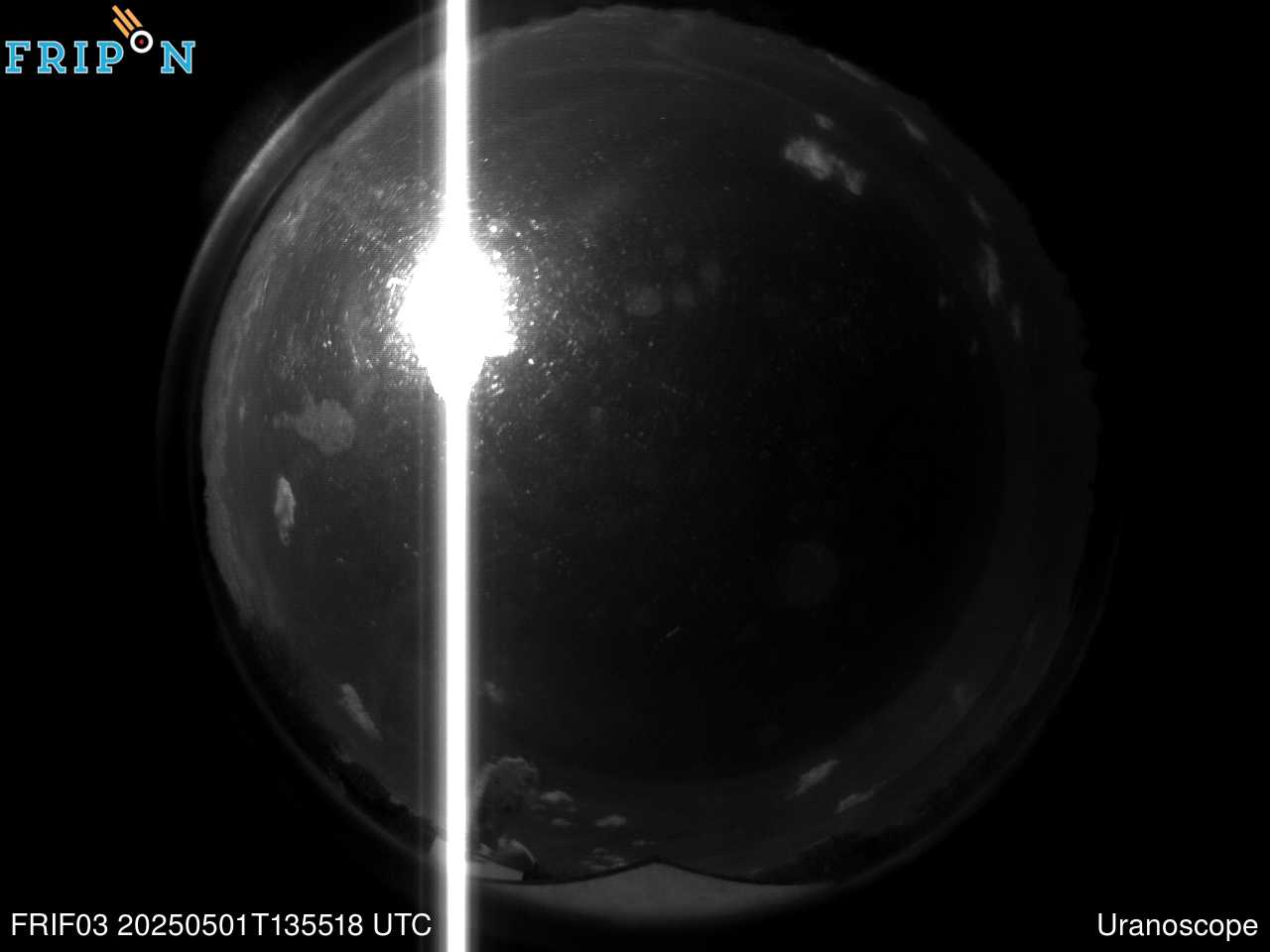 Full size image detection Uranoscope (FRIF03) Universal Time