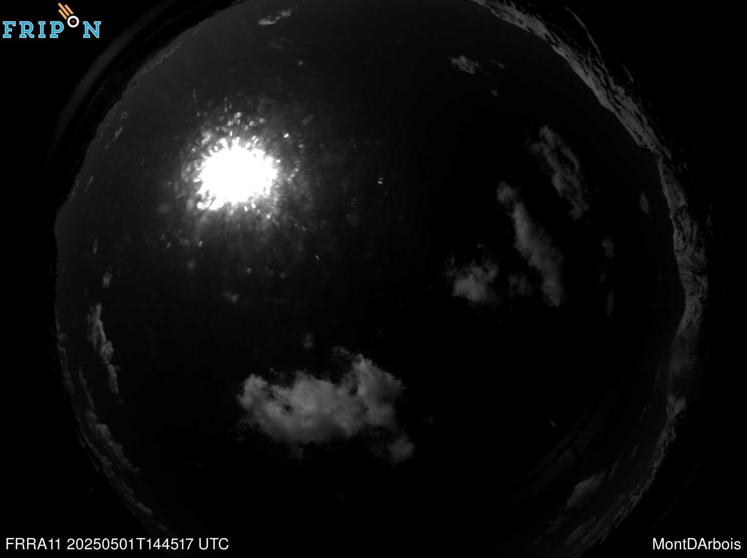 Full size image detection Mont d'Arbois - Saint-Gervais (FRRA11) Universal Time