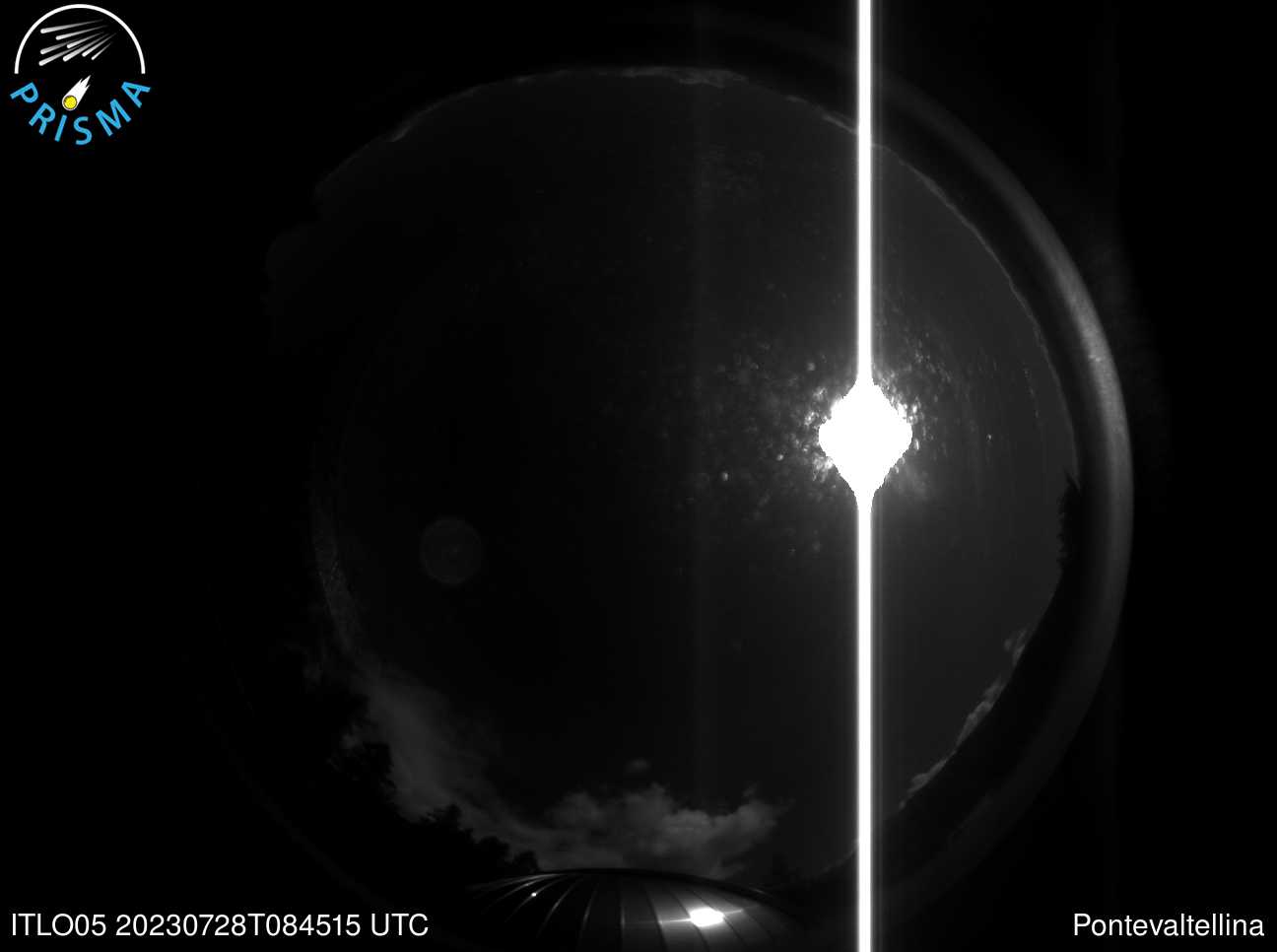 Full size image detection Ponte in Valtellina (ITLO05) Universal Time