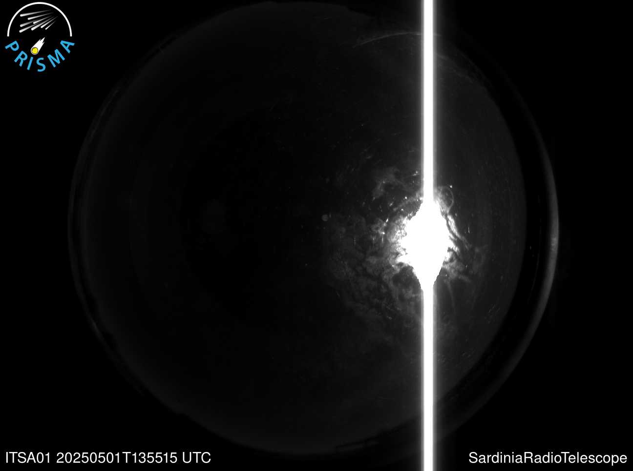 Full size image detection Sardinia Radio Telescope (ITSA01) Universal Time