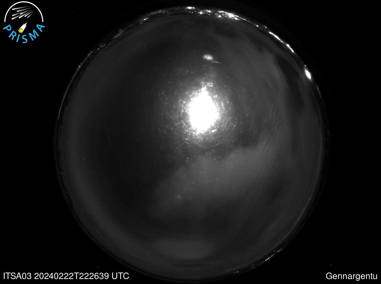 Full size image detection Gennargentu (ITSA03) Universal Time